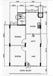 Blk 536 Bedok North Street 3 (Bedok), HDB 3 Rooms #587757591
